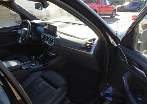 2022 BMW X3 xDrive30I из США, поврежденный, VIN WBX57DP01NN169486